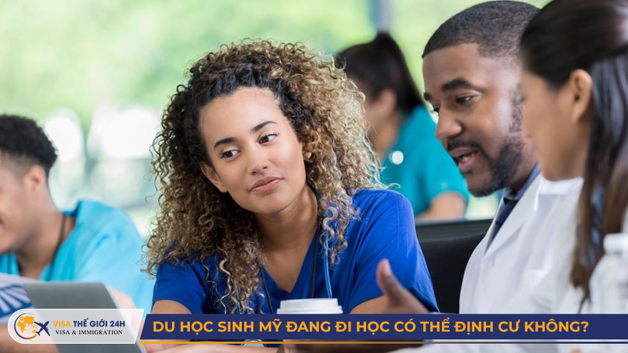 Du học sinh Mỹ đang đi học có định cư được không?